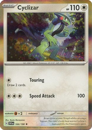 Cyclizar (164/198) - SV01 Scarlet & Violet Base Set Holofoil - Rare