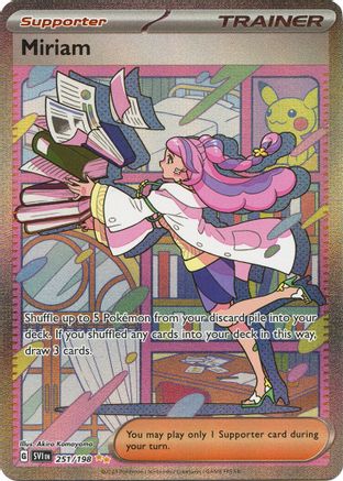 Miriam (251/198) - SV01 Scarlet & Violet Base Set Holofoil - Special Illustration Rare