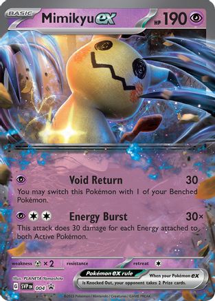 Mimikyu ex (4) - SV Scarlet & Violet Promo Cards Holofoil - Promo