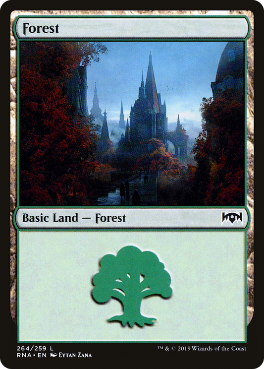 Forest (RNA-264) - Ravnica Allegiance Foil