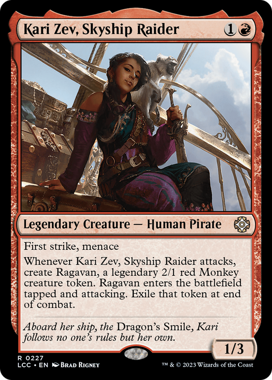 Kari Zev, Skyship Raider (LCC-227) - The Lost Caverns of Ixalan Commander