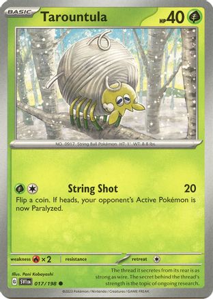 Tarountula (17/198) - SV01 Scarlet & Violet Base Set  - Common