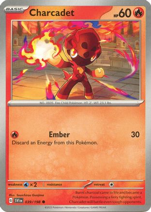 Charcadet (39/198) - SV01 Scarlet & Violet Base Set  - Common