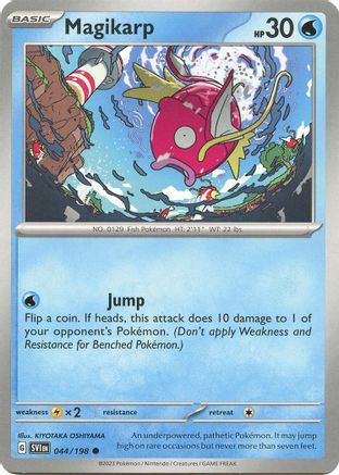 Magikarp (44/198) - SV01 Scarlet & Violet Base Set  - Common