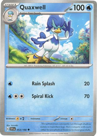 Quaxwell (53/198) - SV01 Scarlet & Violet Base Set Reverse Holofoil - Uncommon