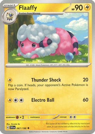 Flaaffy (67/198) - SV01 Scarlet & Violet Base Set  - Uncommon