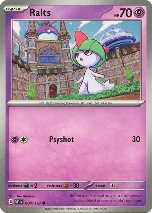 Ralts - 084/198 84 - SV01 Scarlet & Violet Base Set