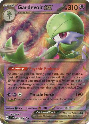 Gardevoir ex (86/198) - SV01 Scarlet & Violet Base Set Holofoil - Double Rare