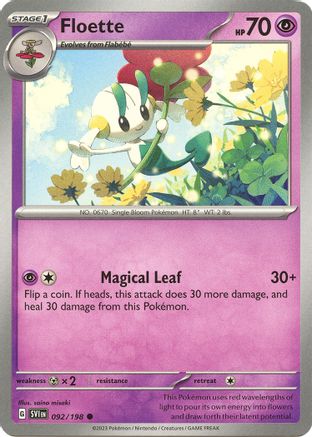 Floette - 092/198 - SV01 Scarlet & Violet Base Set Reverse Holofoil