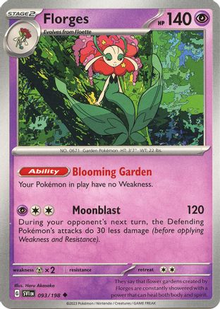 Florges - 093/198 93 - SV01 Scarlet & Violet Base Set