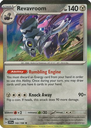Revavroom (142/198) - SV01 Scarlet & Violet Base Set Holofoil - Rare