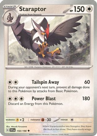 Staraptor (150/198) - SV01 Scarlet & Violet Base Set Reverse Holofoil - Uncommon