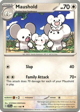Maushold (161/198) - SV01 Scarlet & Violet Base Set  - Uncommon