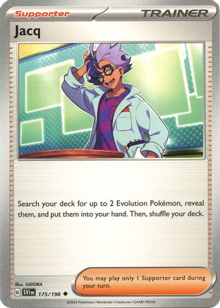Jacq (175/198) - SV01 Scarlet & Violet Base Set Reverse Holofoil - Uncommon