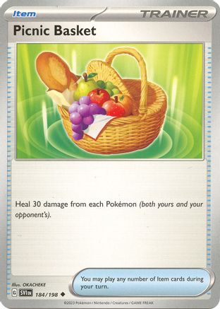 Picnic Basket (184/198) - SV01 Scarlet & Violet Base Set  - Uncommon