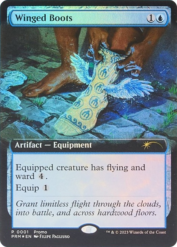 Winged Boots (PMEI-058) - Media Inserts Foil