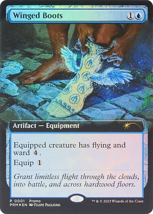 Winged Boots (PMEI-058) - Media Inserts Foil