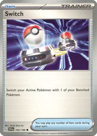 Switch (194/198) - SV01 Scarlet & Violet Base Set  - Common