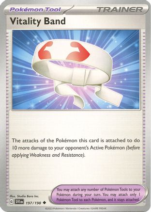 Vitality Band (197/198) - SV01 Scarlet & Violet Base Set  - Uncommon