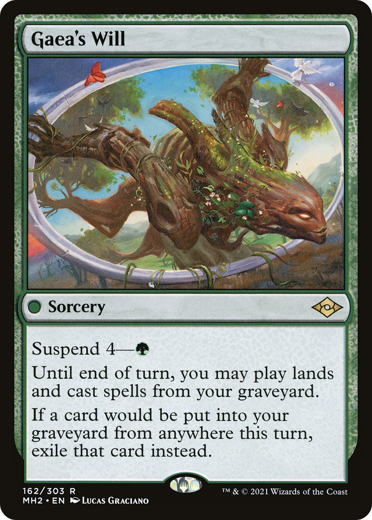 Gaea's Will (MH2-162) - Modern Horizons 2 Foil