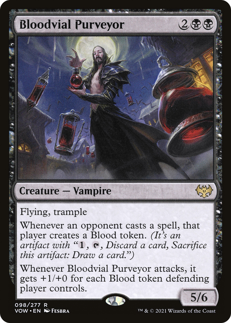 Bloodvial Purveyor (VOW-098) - Innistrad: Crimson Vow Foil