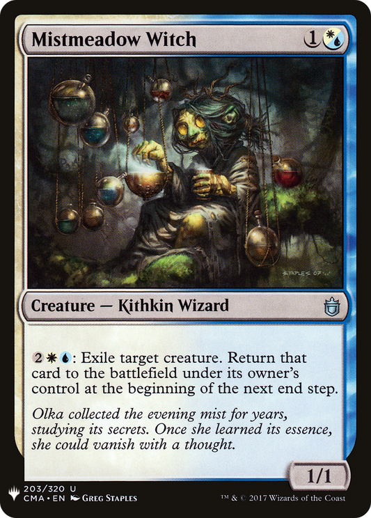 Mistmeadow Witch (LIST-CMA-203) - The List