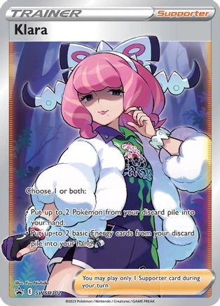 Klara (Full Art) SWSH302 - SWSH Sword & Shield Promo Cards Holofoil - Ultra Rare