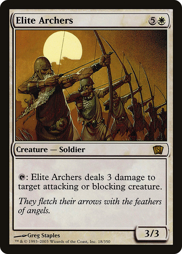 Elite Archers (8ED-18★) - Eighth Edition Foil