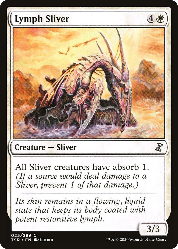 Lymph Sliver (TSR-025) - Time Spiral Remastered Foil