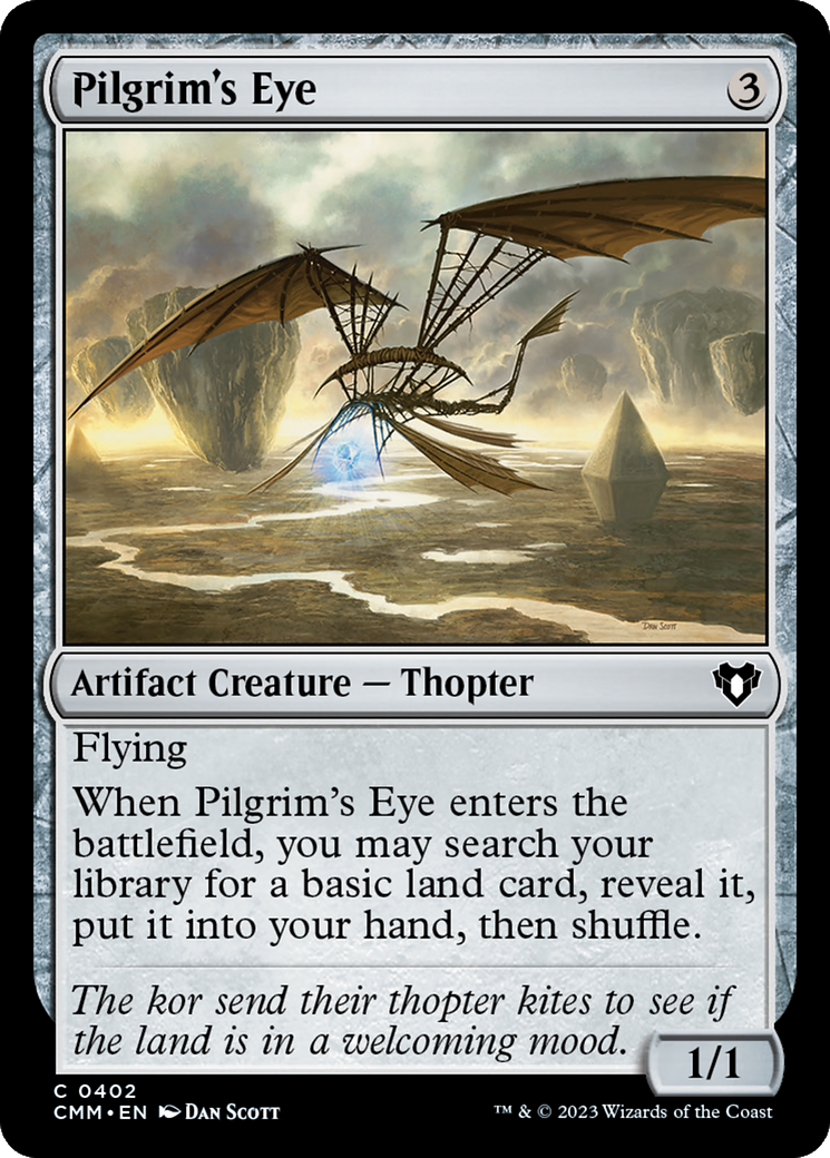 Pilgrim's Eye (CMM-402) - Commander Masters Foil