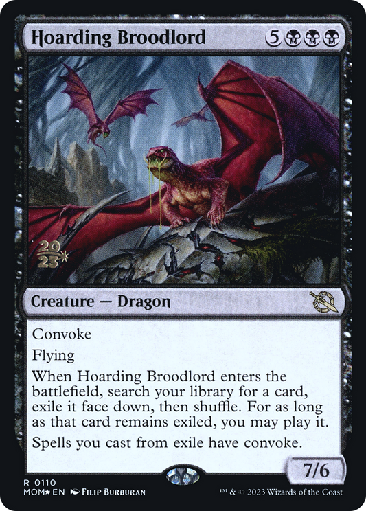 Hoarding Broodlord (PMOM-110S) - March of the Machine Promos Foil