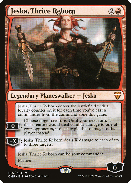 Jeska, Thrice Reborn (CMR-186) - Commander Legends Foil