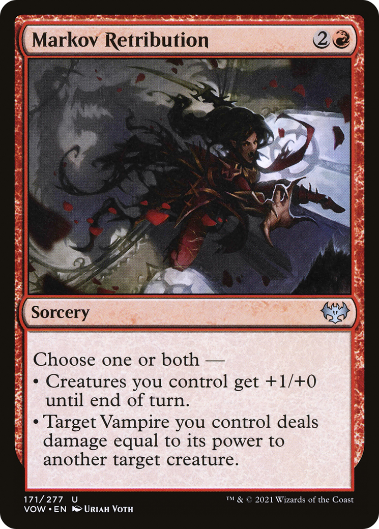 Markov Retribution (VOW-171) - Innistrad: Crimson Vow Foil
