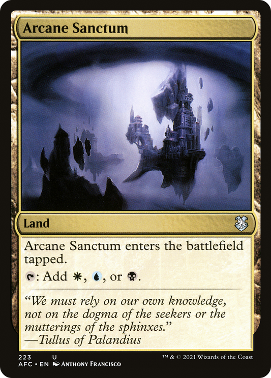 Arcane Sanctum (AFC-223) - Forgotten Realms Commander