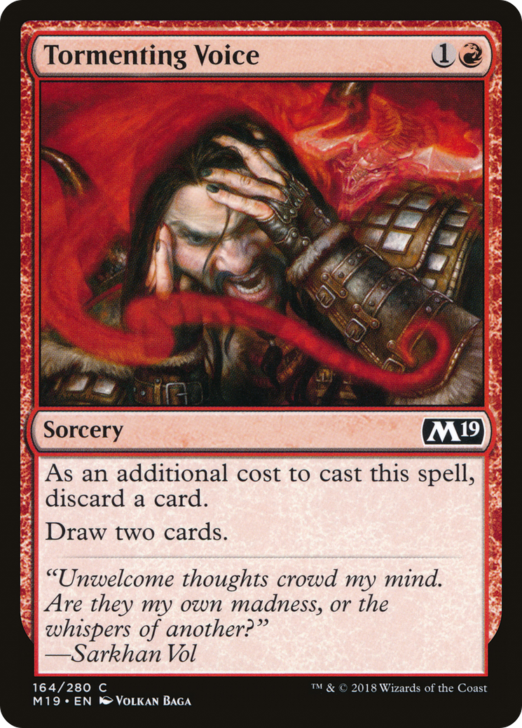 Tormenting Voice (M19-164) - Core Set 2019