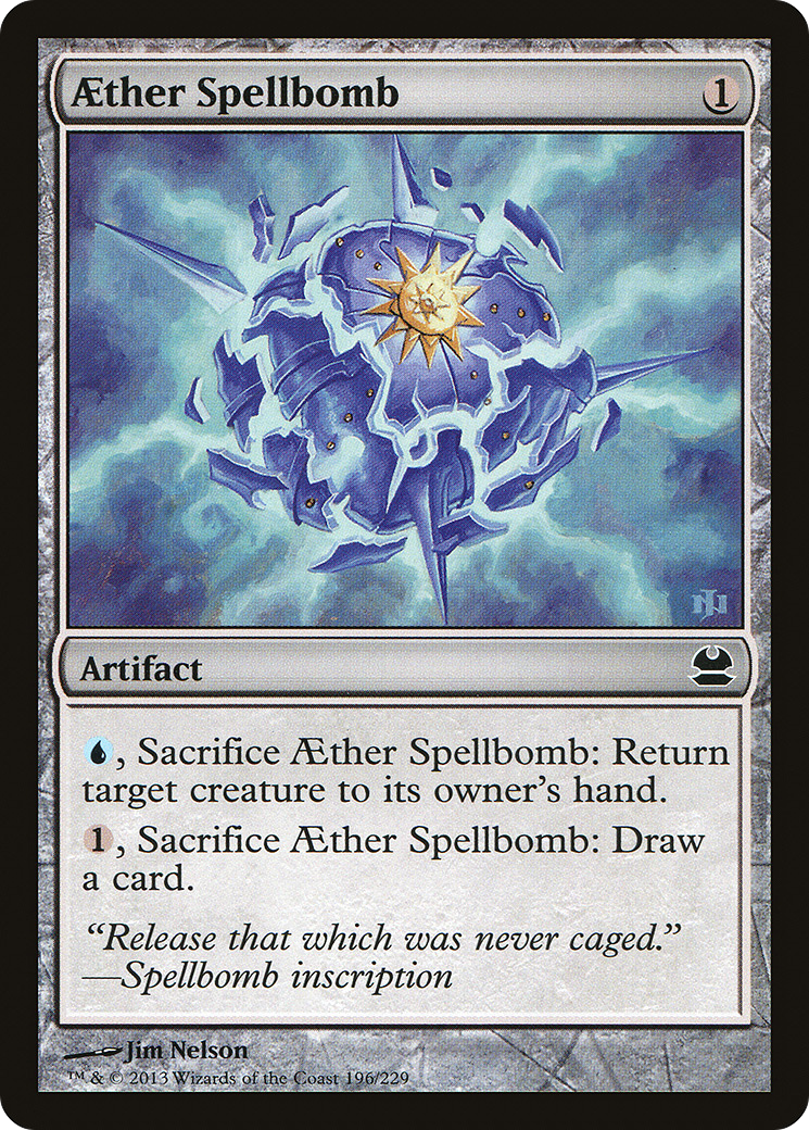 Aether Spellbomb (MMA-196) - Modern Masters