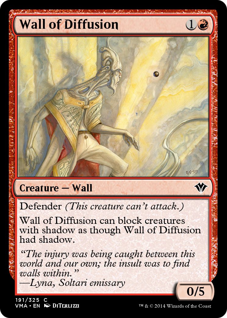 Wall of Diffusion (VMA-191) - Vintage Masters