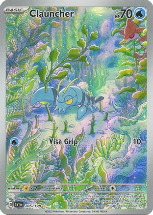 Clauncher (205/198) - SV01 Scarlet & Violet Base Set Holofoil - Illustration Rare