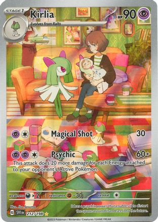 Kirlia (212/198) - SV01 Scarlet & Violet Base Set Holofoil - Illustration Rare