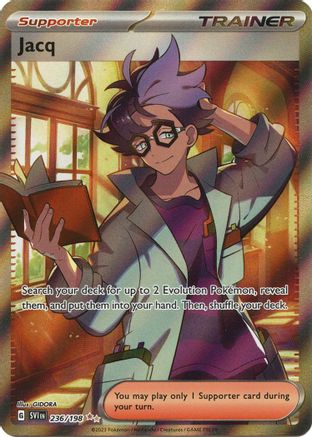 Jacq (236/198) - SV01 Scarlet & Violet Base Set Holofoil - Ultra Rare