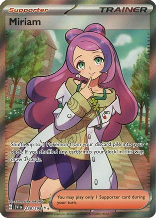 Miriam (238/198) - SV01 Scarlet & Violet Base Set Holofoil - Ultra Rare