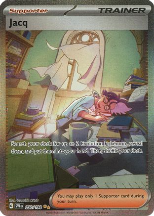 Jacq (250/198) - SV01 Scarlet & Violet Base Set Holofoil - Special Illustration Rare