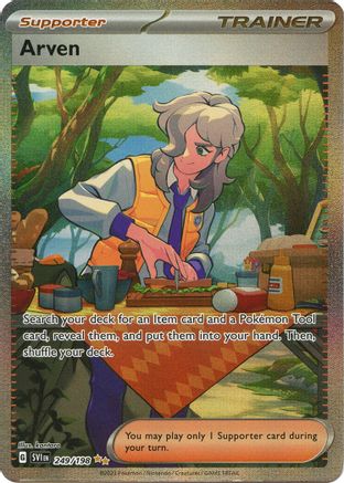 Arven - 249/198  - SV01 Scarlet & Violet Base Set Holofoil - Special Illustration Rare