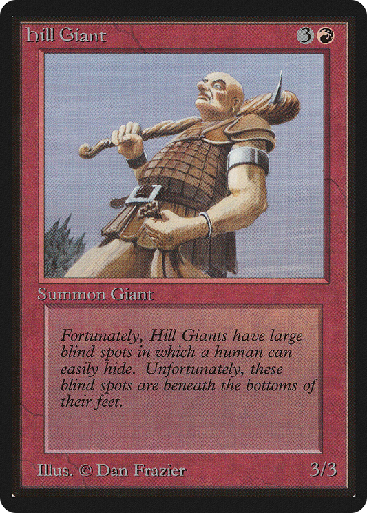 Hill Giant (LEB-158) - Limited Edition Beta