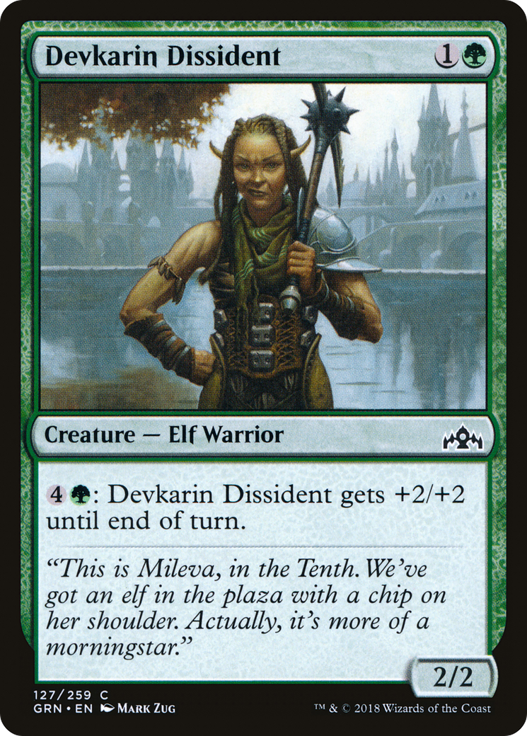 Devkarin Dissident (GRN-127) - Guilds of Ravnica