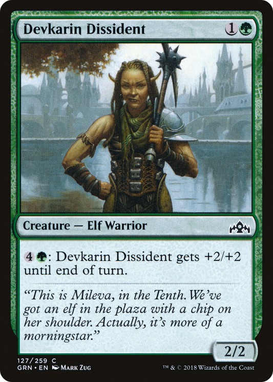 Devkarin Dissident (GRN-127) - Guilds of Ravnica Foil