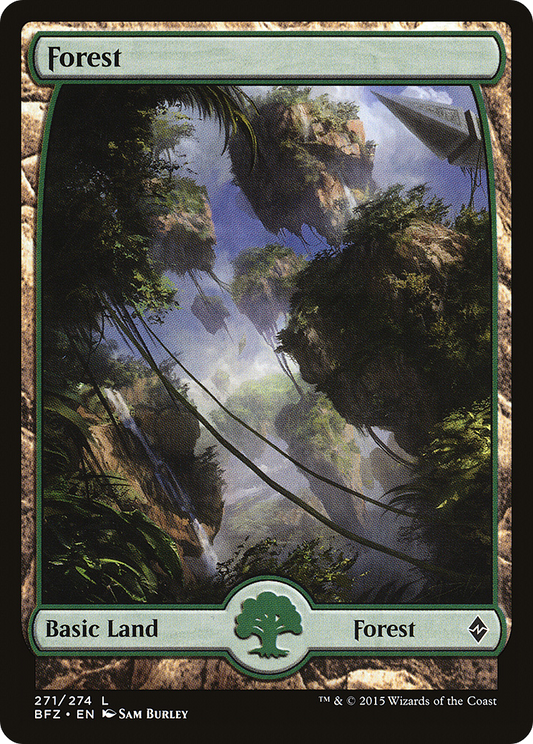 Forest (BFZ-271) - Battle for Zendikar