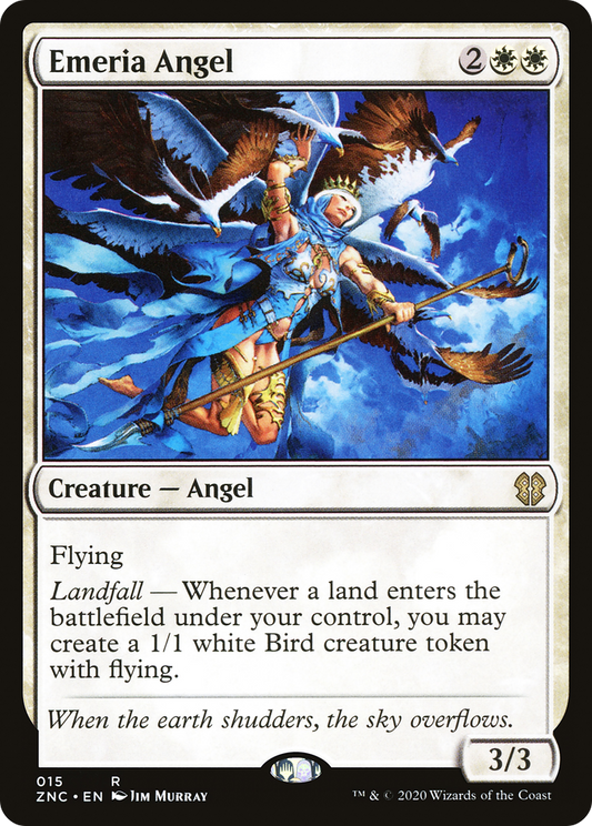 Emeria Angel (ZNC-015) - Zendikar Rising Commander