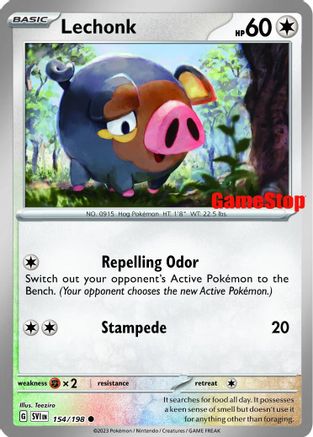 Lechonk 154/198 - Miscellaneous Cards & Products Normal - Promo