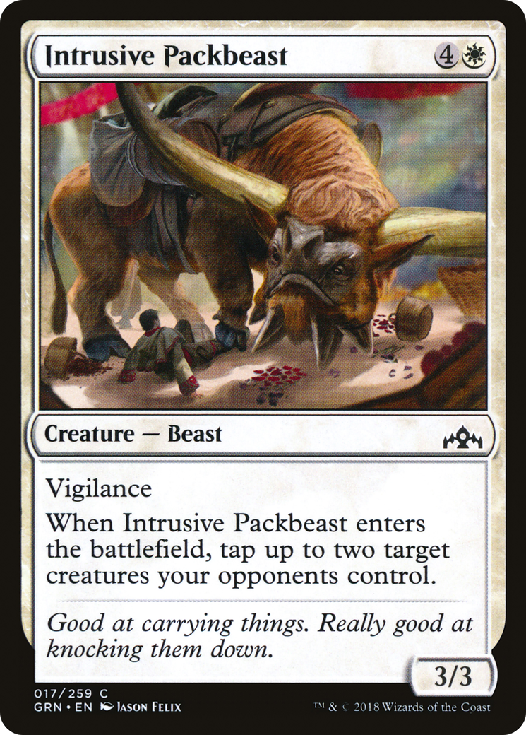 Intrusive Packbeast (GRN-017) - Guilds of Ravnica